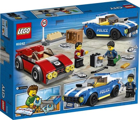 Lego City 60242 Polis Otobanda Tutuklama Yapım Seti