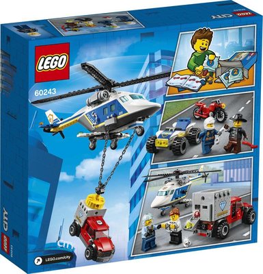 Lego City 60243 Polis Helikopteri Takibi Yapım Seti