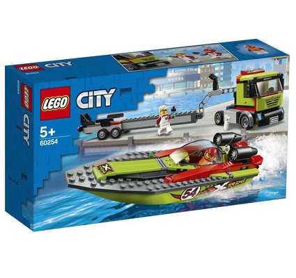 Lego City 60254 Yarış Teknesi Taşıyıcı Yapım Seti