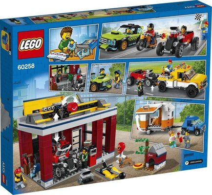 Lego City Oto Aksesuar Atölyesi 60258