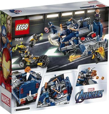 Lego Marvel Avengers Kamyon Saldırısı 76143