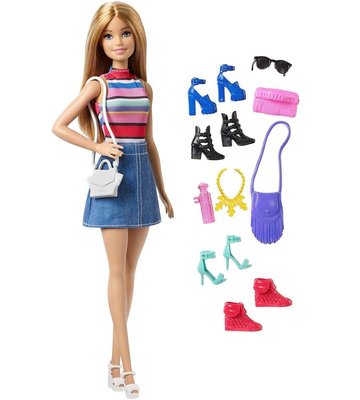 Barbie Bebek FVJ42 Muhteşem Aksesuarları 