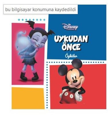 Disney Uykudan Önce Öyküler