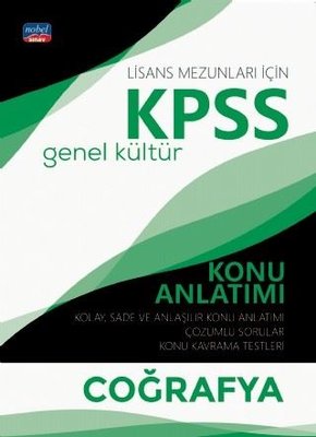 KPSS Genel Kültür Coğrafya Konu Anlatımı-Lisans Mezunları İçin