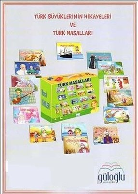 Türk Büyüklerinin Hikayeleri ve Türk Masalları Seti-15 Kitap Takım