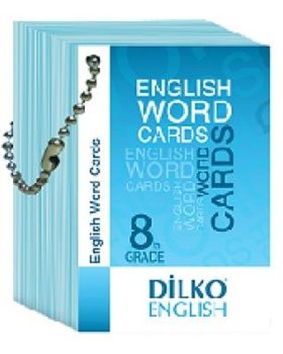 Dilko 8. Sınıf Resimli İngilizce Kelime Kartı