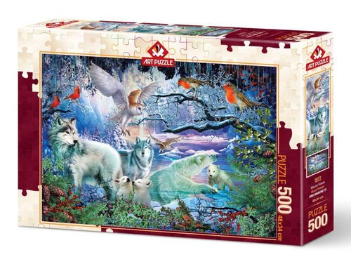 Art Puzzle 5073 Buzul Ormanı 500 Parça Puzzle