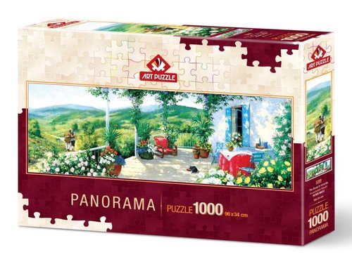 Art Puzzle 5349 Panorama Verandadaki Misafir 1000 Parça Puzzle