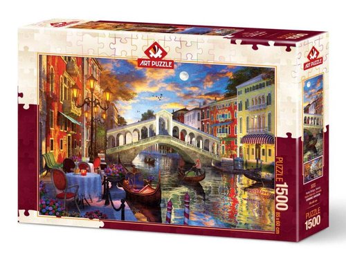 Art Puzzle 5372 Rialto Köprüsü Venedik 1500 Parça Puzzle