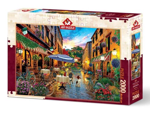 Art Puzzle 5475 İtalya'da Gezinti 2000 Parça Puzzle