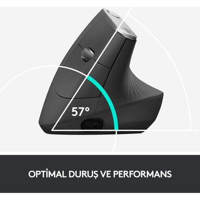 LOGITECH MX VERTICAL MOUSE  SIYAH