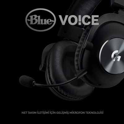 Logitech G PRO X 7.1 Surround Ses Oyuncu Kulaklığı - Siyah   