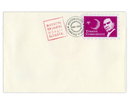 Atatürk Çiçeği Kartpostal