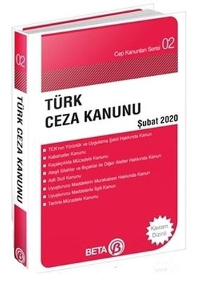 Türk Ceza Kanunu-Şubat 2020-Cep Kanunları Serisi