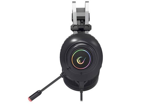 Rampage RMK1 Pulsar USB 7.1 Surround Ve Titreşim RGB Işık Efektli Gaming Mikrofonlu Siyah Oyuncu Kulaklık 