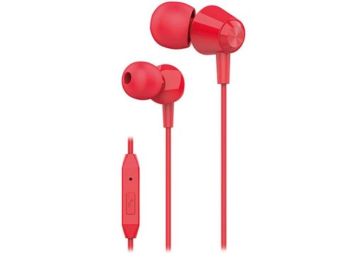 S-Link Mobil Telefon Uyumlu Mikrofonlu Kırmızı Kulak İçi Kulaklık