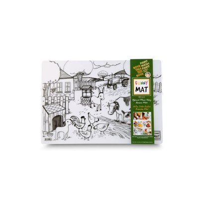 Funny Mat – Tapis D’Activités Ferme – Motricité Fine Enfant – Akademi Çocuk