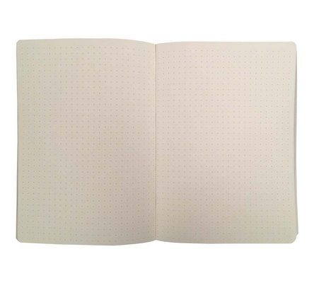Ece Defter Gümüşlük Noktalı Bullet Journal Açık Gri 13x18 cm.