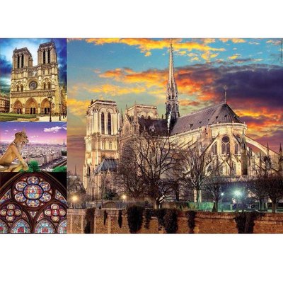 Educa 18456 Notre Dame Collage 1000 Parça Puzzle