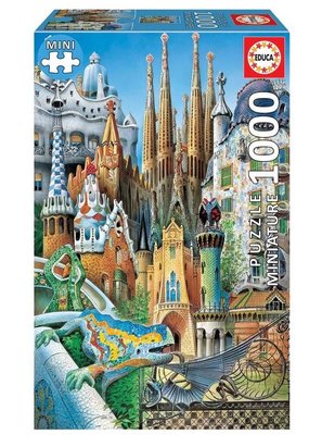 Educa 11874 Collage Gaudi Miniature 1000 Parça Puzzle 