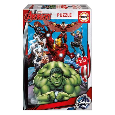 Educa 15933 Avengers 200 Parça Puzzle