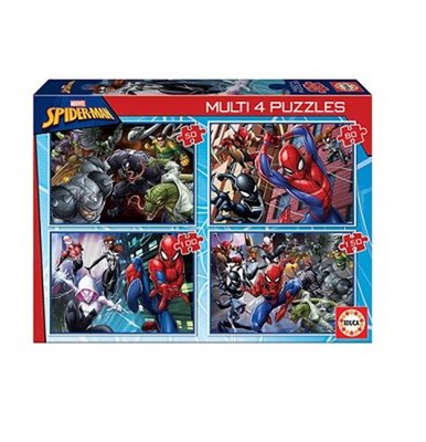 Educa 18102 Multi 4 Ultimate Spiderman Puzzle