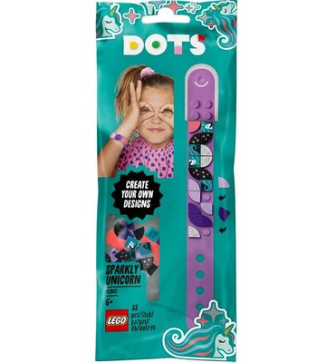 Lego - Dots Sparkly Unicorn Bracelet 41902