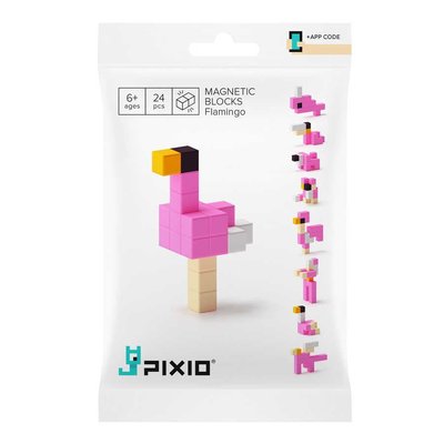 Pixio Flamingo Manyetik Blok Birleştir Oyna Set