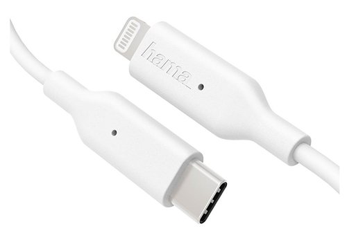 Hama USB Type C-Lightning Kablo 1m