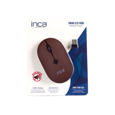 Inca IWM-231 1600 DPI Silent Wireless Mouse (Sessiz)
