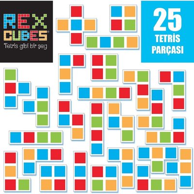 My Puzzle Rex Cubes Eğitici Oyun