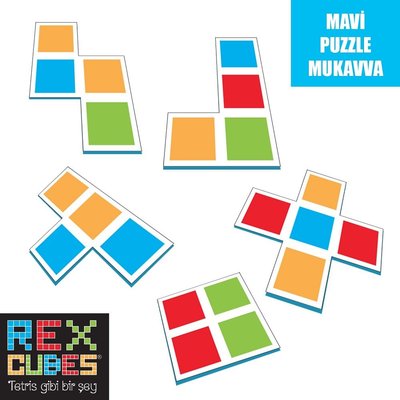 My Puzzle Rex Cubes Eğitici Oyun