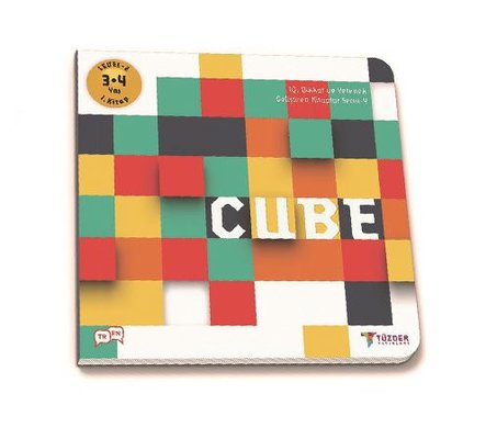 Cube-3-4 Yaş Level 2 1.Kitap-IQ ve Yetenek Geliştiren Kitaplar Serisi