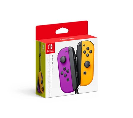 Nintendo Switch Joy-Con İkili Mor/Turuncu