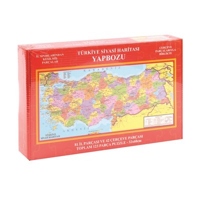 Keskin Puzzle 123 İl İl Türkiye 32x68 260271-99