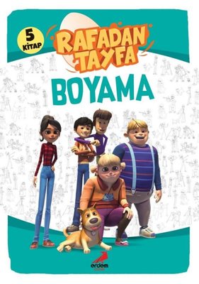 Rafadan Tayfa Boyama Seti-5 Kitap Takım