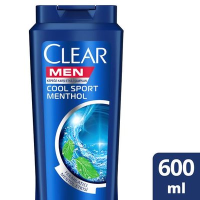 Clear Men Cool Sport Şampuan 600 ML