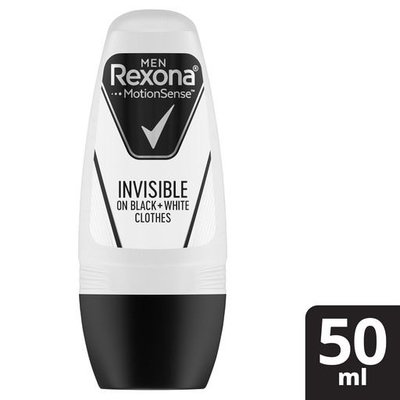 Rexona Men Invisible Black & White Roll On 50 ML