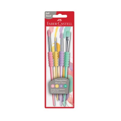Faber-Castell Soft Touch Pastel 4 Çeşit Fırça