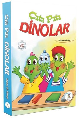 Çıtı Pıtı Dinolar Serisi Seti-10 Kitap Takım