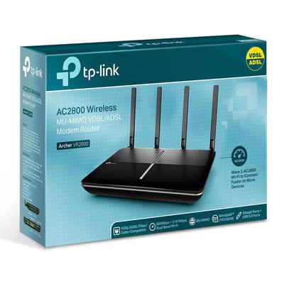 TP-Link Archer VR2800 Mbps MU-MIMO Gigabit VDSL/ADSL2 + Modem & Router