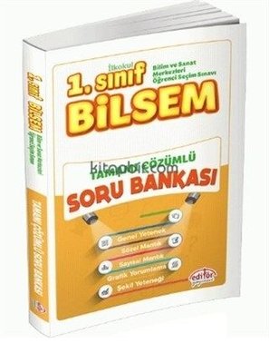 Editör 1. Sınıf Bilsem Tamamı Çözümlü Soru Bankası