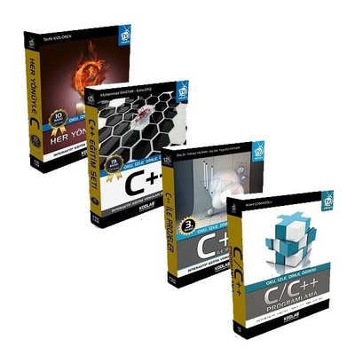 CC++ Programlama Seti-4 Kitap Takım