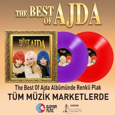 Ajda Pekkan Best Of Renkli 2'li Plak