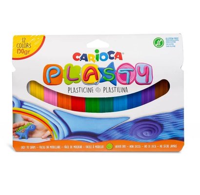 Carioca Plasty Kurumayan 150 gr 12 Renk Oyun Hamuru