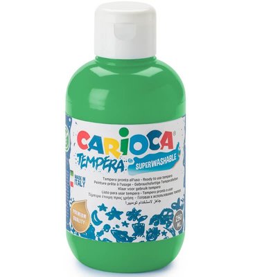 Carioca Süper Yıkanabilir 250 ml Yeşil Guaj Boya