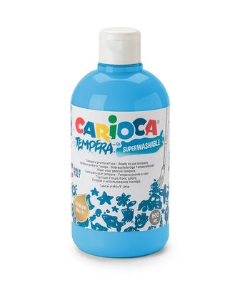 Carioca Süper Yıkanabilir 500 ml Mavi Guaj Boya 