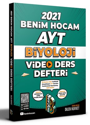 Benim Hocam Yayınları 2020 AYT Biyoloji Video Ders Notları