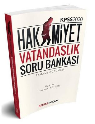 2020 KPSS Hakimiyet Vatandaşlık Tamamı Çözümlü Soru Bankası Benim Hocam Yayınları