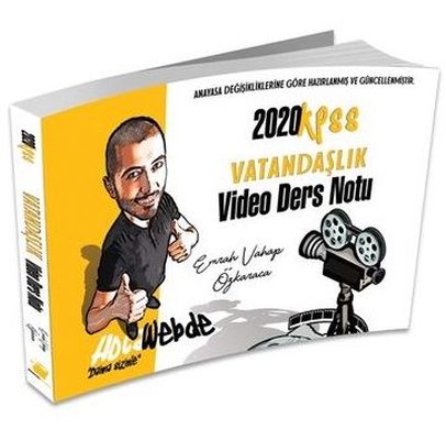 2020 KPSS Vatandaşlık Video Ders Notu Hocawebde Yayınları